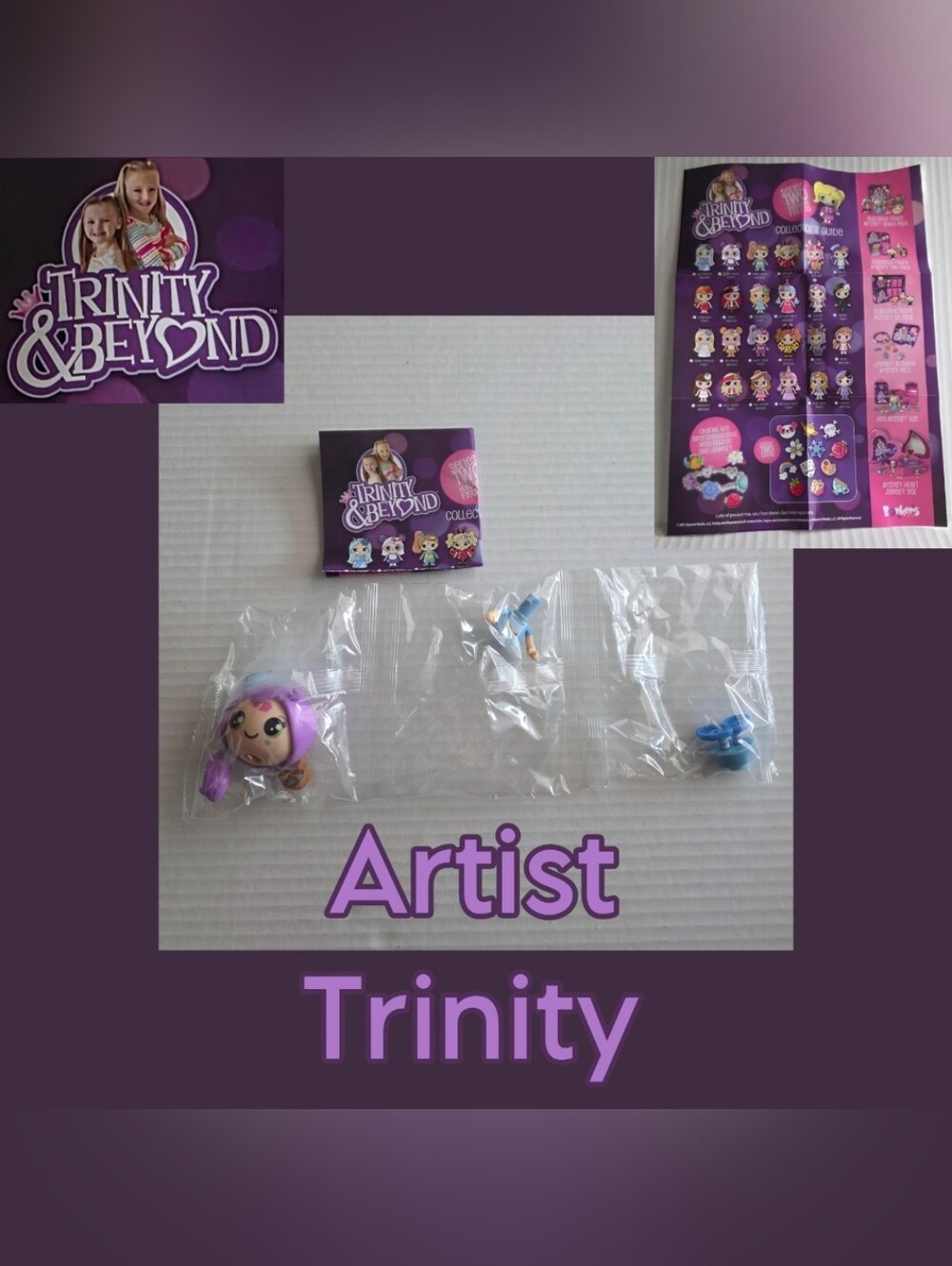 NIP Trinity & Beyond - Artist Trinity Kids Doll - Purple